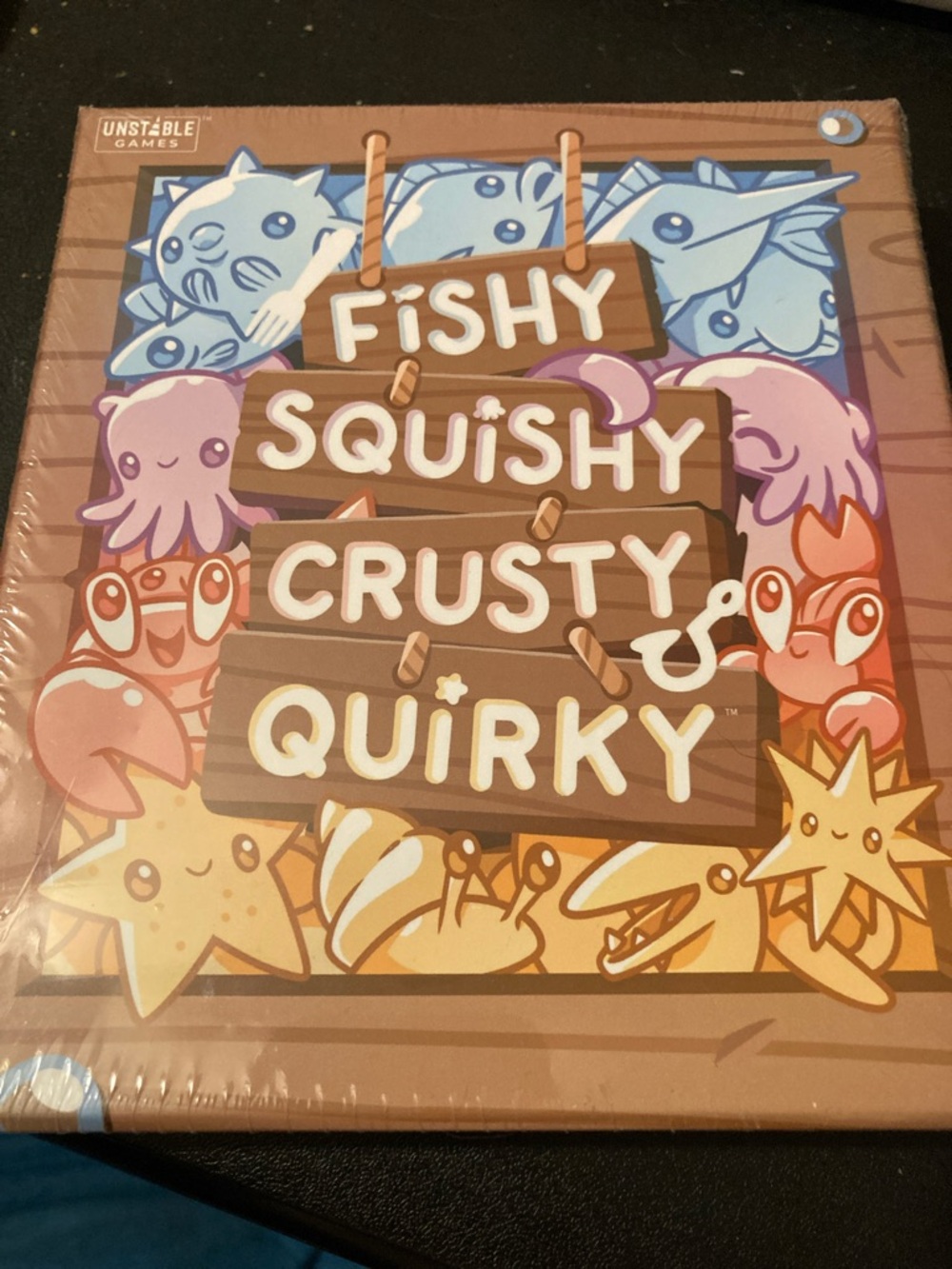 Fishy Squishy Crusty Quirky card game sealed